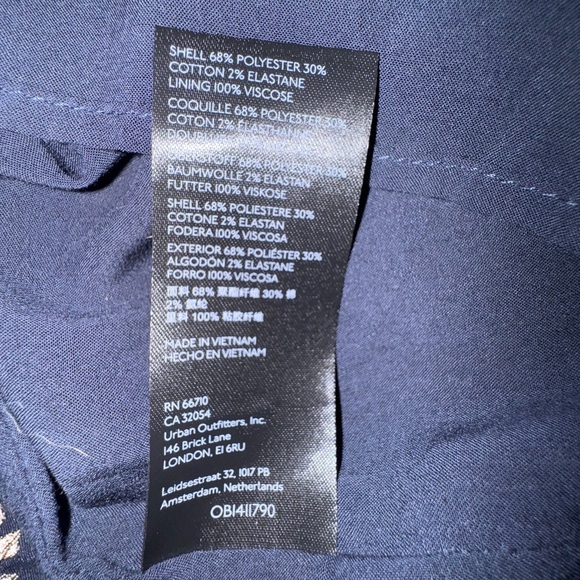 Maeve by Anthropologie Navy Floral Sleeveless Dress w/pockets! – Size 10. EUC - Picture 12 of 15